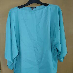 RALPH LAUREN Woman's 100% Silk Blouse Size 12 NWOT